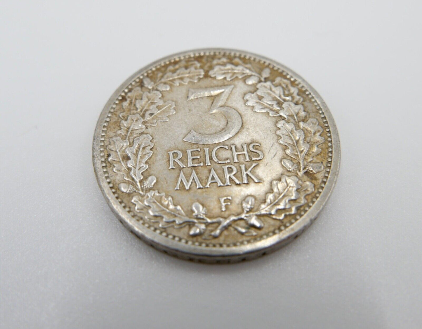 Weimarer Republik 3 REICHSMARK 1931 F J.349 VORZÜGLICH VZ - Antikhandel-Stuttgart