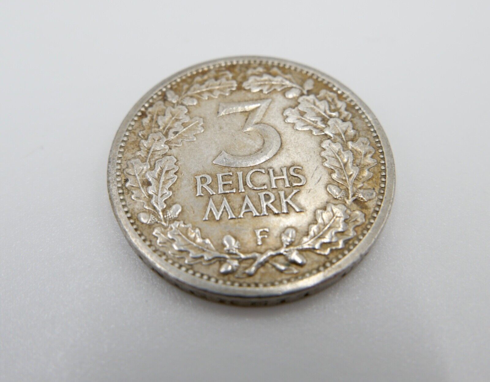 Weimarer Republik 3 REICHSMARK 1931 F J.349 VORZÜGLICH VZ - Antikhandel-Stuttgart