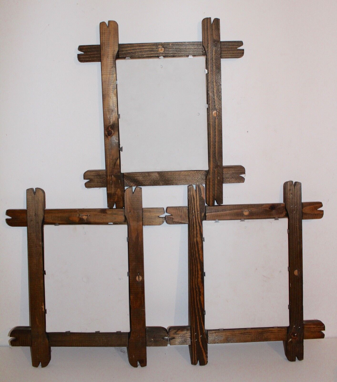 3x Marmor Bilder in Holzrahmen " Stuttgart altes Schloß um 1870 " - Antikhandel-Stuttgart