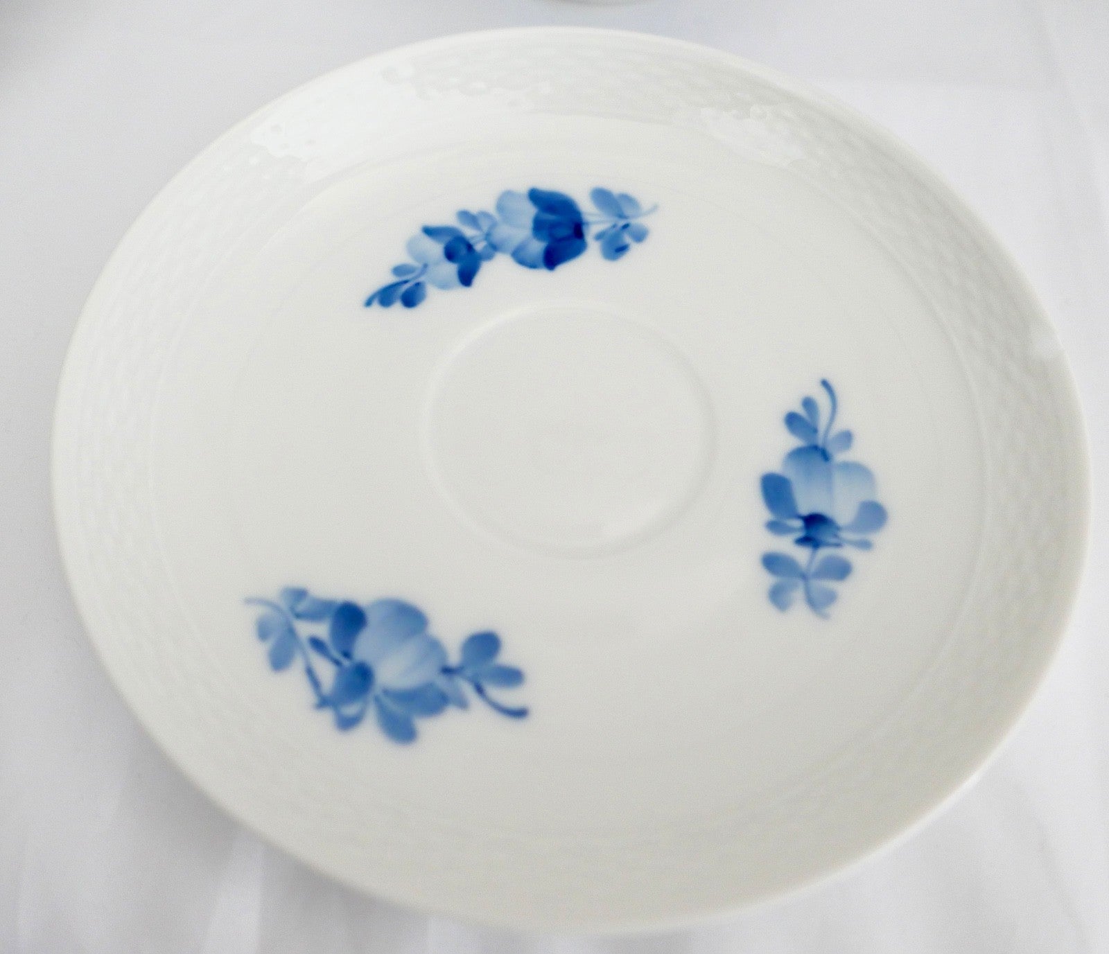 23 Tlg ROYAL COPENHAGEN " Blaue Blume " Tee Service Porzellan Teller Tassen