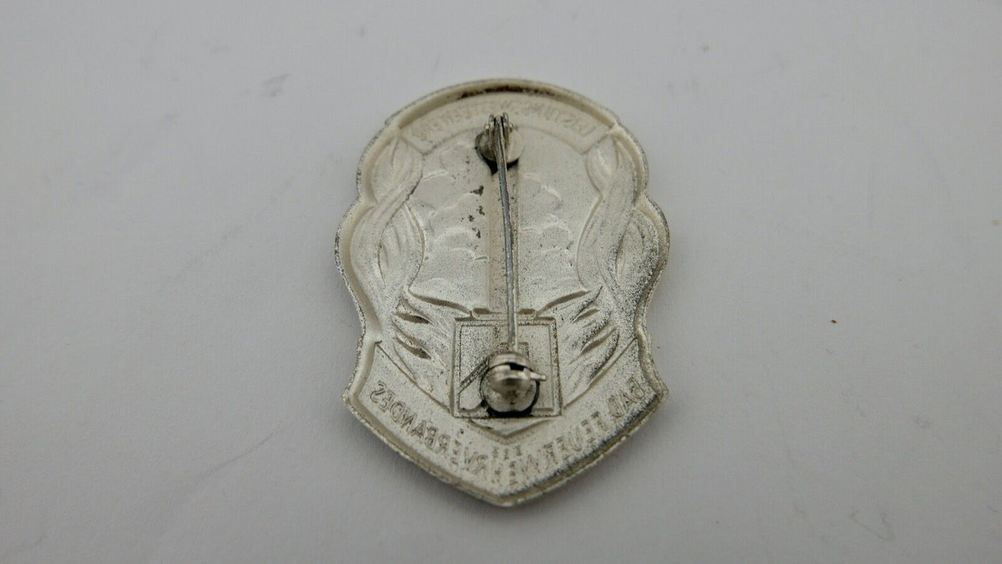 4x Leistungsabzeichen Feuerwehr Baden Württemberg 1960er Jahre Silber Bronze - Antikhandel-Stuttgart