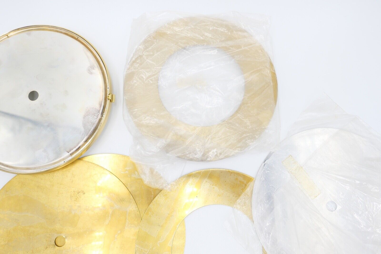 NEU Posten Uhrmacherauflösung Zifferblatt Ersatzteile Aluminium Messing Kaminuhr - Antikhandel-Stuttgart