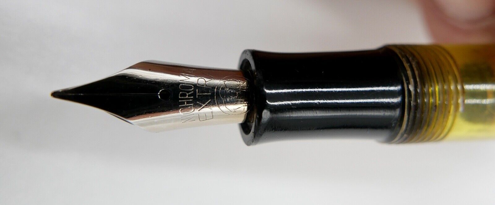 alter / antiker FÜLLER FÜLLFEDERHALTER aus 900 Silber NICHROMA EXTRA - Antikhandel-Stuttgart