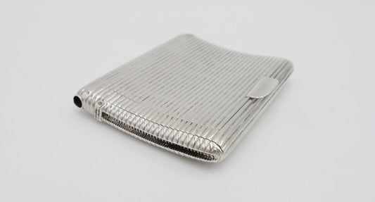 Louis Kuppenheim massiv Zigarettenetui Streichholzfach 800 Silber 140, 8 Gr - Antikhandel-Stuttgart