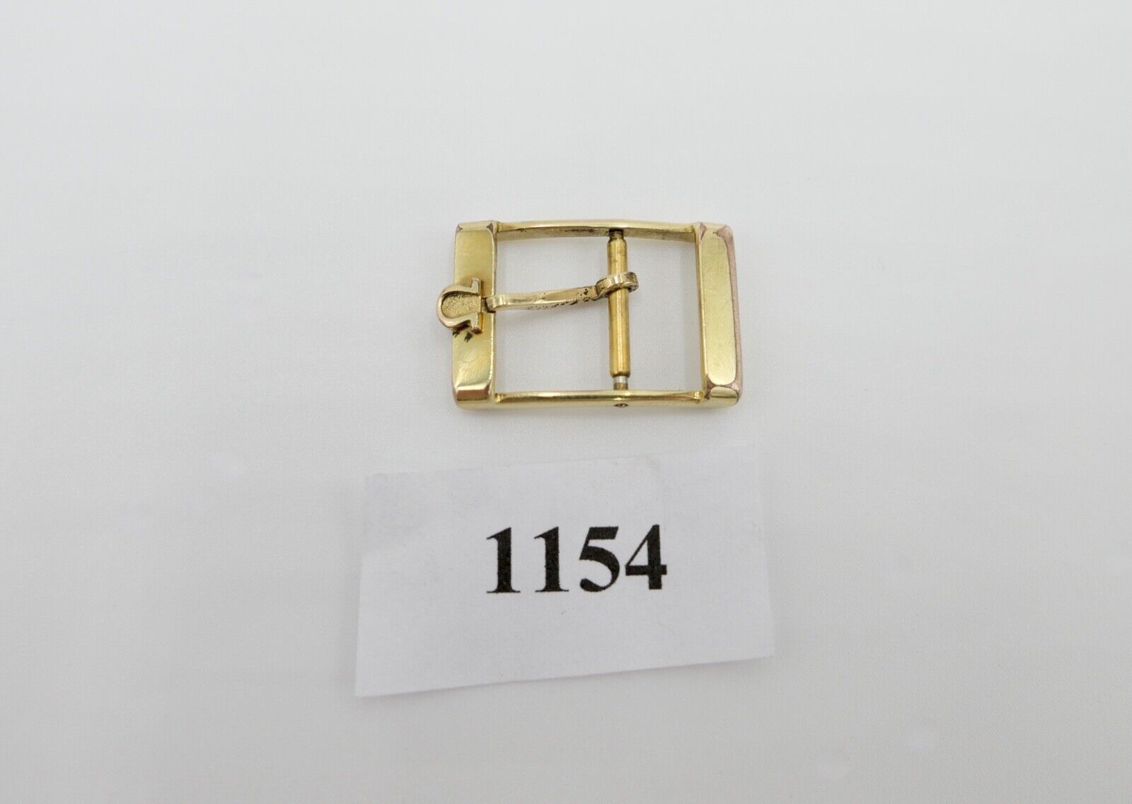 OMEGA Dornschließe vergoldet Armbanduhr 14mm Buckle für Uhrenband - Antikhandel-Stuttgart