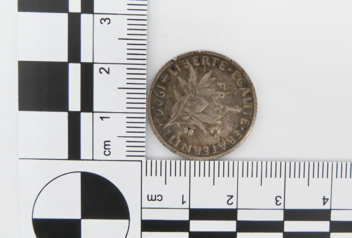 1 Franc 1906 Frankreich 4,9 gr Münze Semeuse Silber KM:844.1 - Antikhandel-Stuttgart