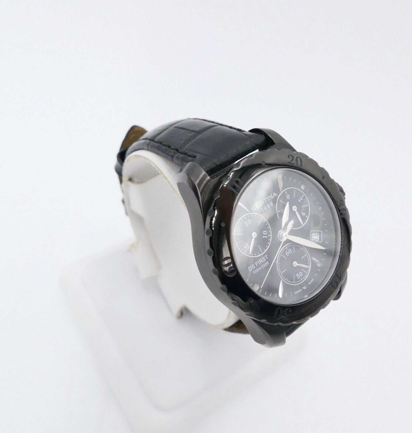 Certina DS FIRST Chrono Ref 538718446 Quartz 100m Damenuhr FULL SET aus 2010 - Antikhandel-Stuttgart