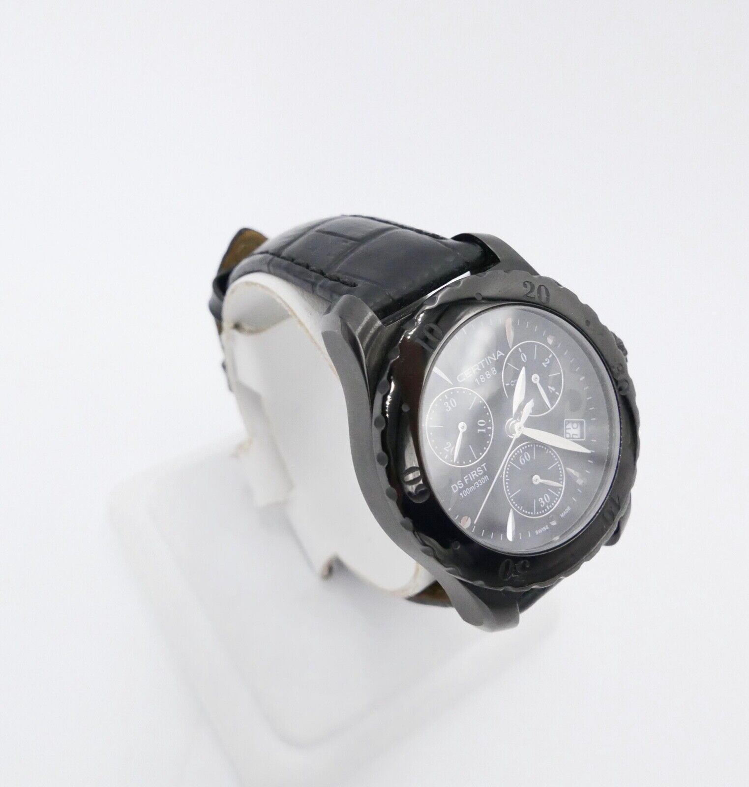 Certina DS FIRST Chrono Ref 538718446 Quartz 100m Damenuhr FULL SET aus 2010 - Antikhandel-Stuttgart