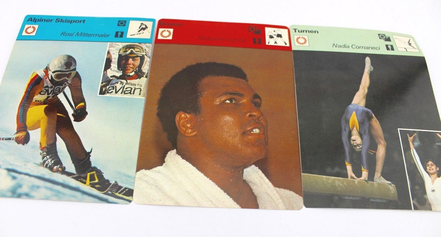 Editions Rencontre S.A. Lausanne 1977 " Boxen Turnen Skisport " Ali Mittermaier - Antikhandel-Stuttgart