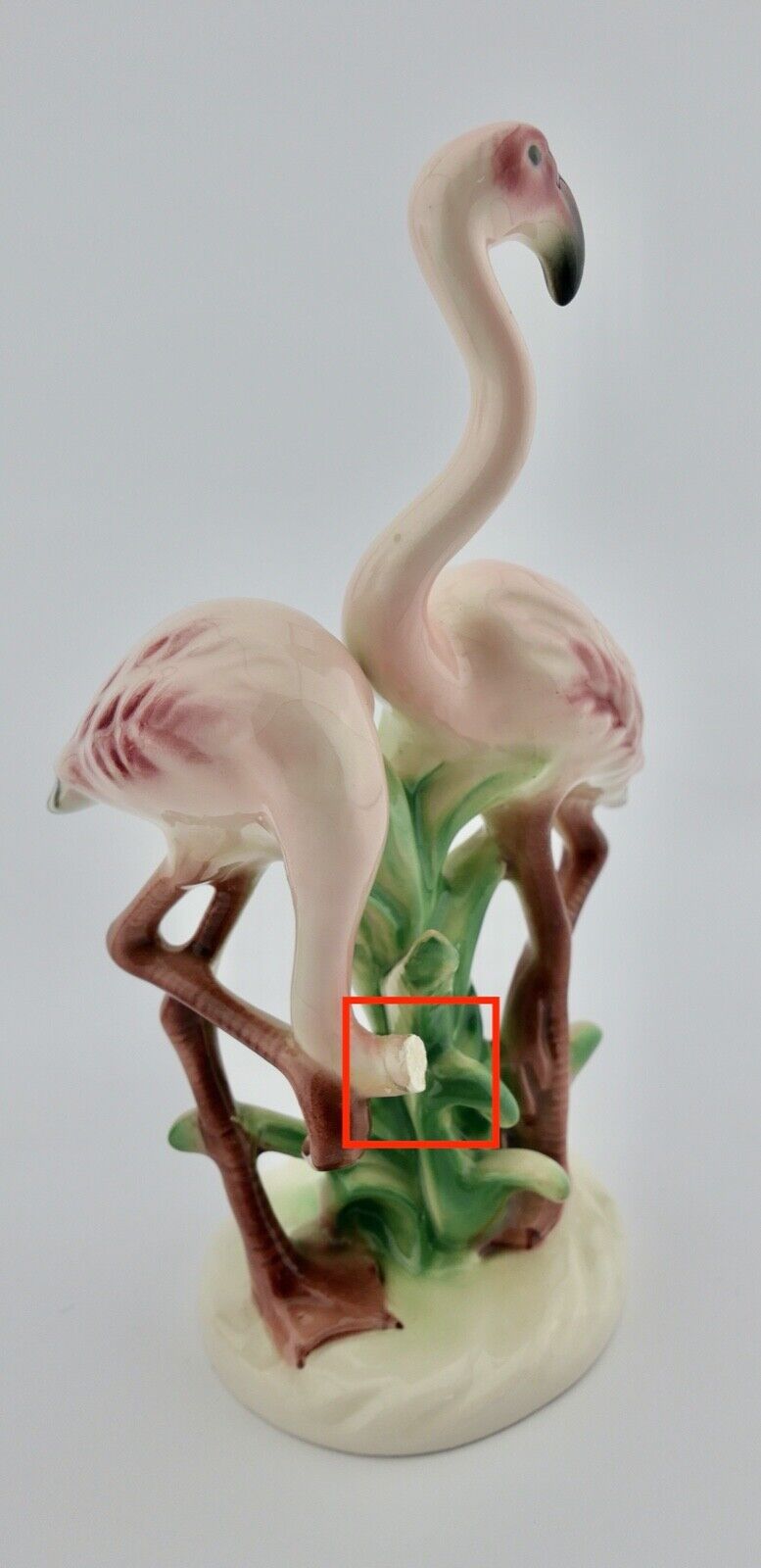 2x Goebel Porzellan Figuren Mod. 38674-18 Flamingos A. Ruiz Clown - Antikhandel-Stuttgart