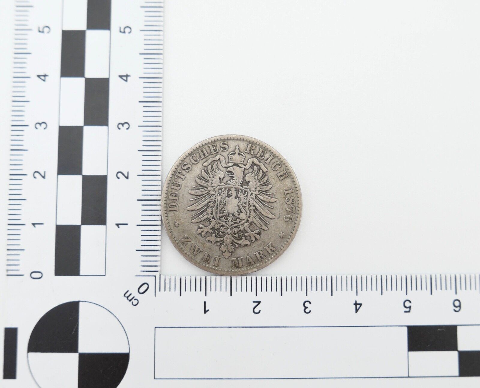 2 Mark 1876 D " Ludwig II. König von Bayern " ss - vz Jäger J.41 Silber - Antikhandel-Stuttgart