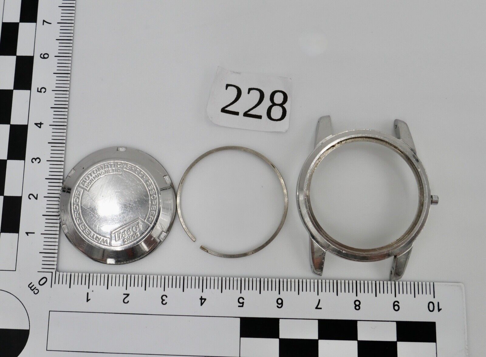 Uhrengehäuse Case TISSOT 6590 5 Automatic non magnetic Ø 34mm - Antikhandel-Stuttgart