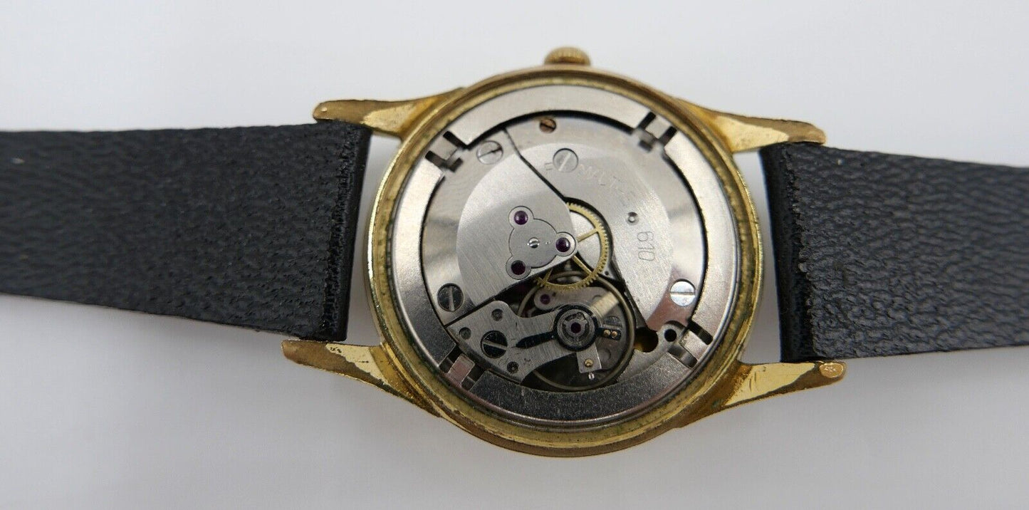 50er Jahre MAUTHE Contrachoc VW 100000 KM Herrenuhr Handaufzug Cal. 610 - Antikhandel-Stuttgart