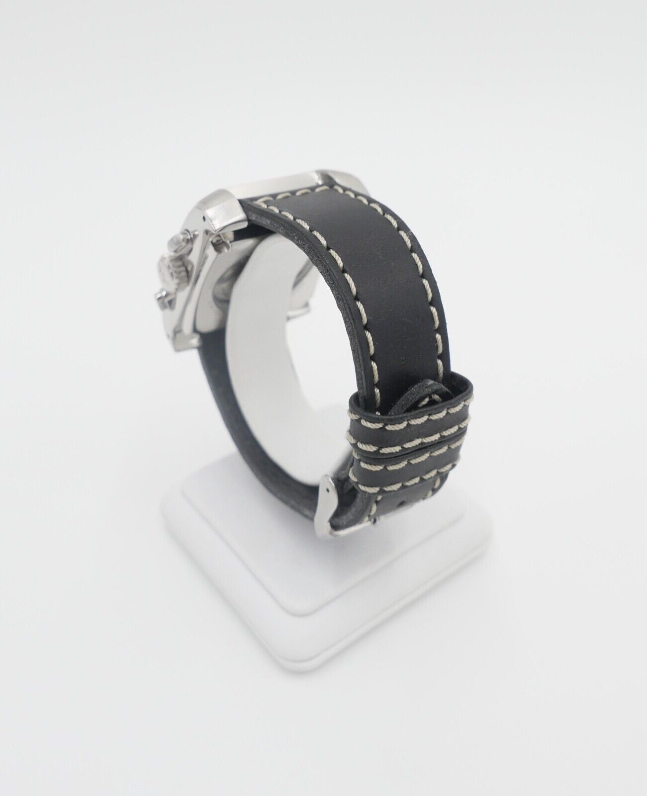 Glycine Le Grand Carré Automatik Chronograph 49x39 mm Ref. 3810 Cal. 7750 Stahl - Antikhandel-Stuttgart