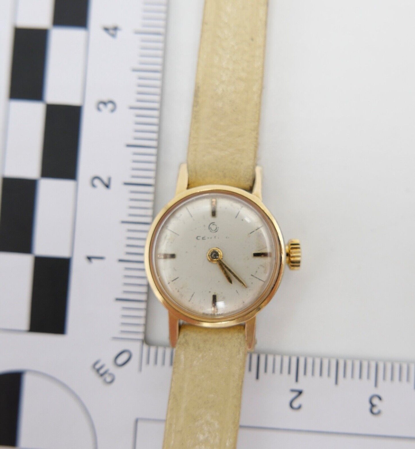 vintage Certina Cal. 13-20 Damenuhr vergoldet - Antikhandel-Stuttgart