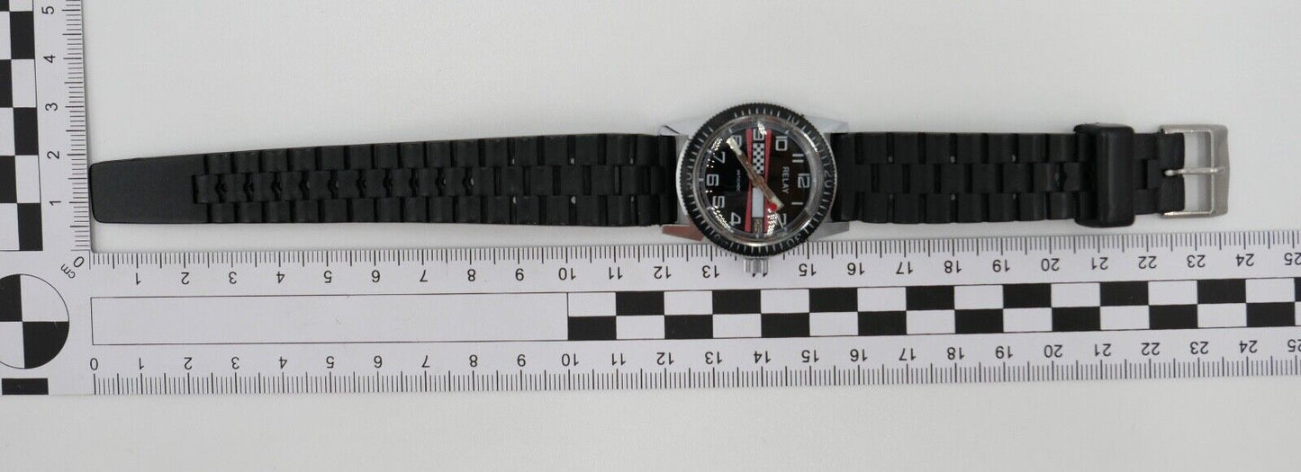 Vintage " RELAY DIVER " Taucheruhr watch Armbanduhr Uhr Herren Kal. cal AP C164 - Antikhandel-Stuttgart