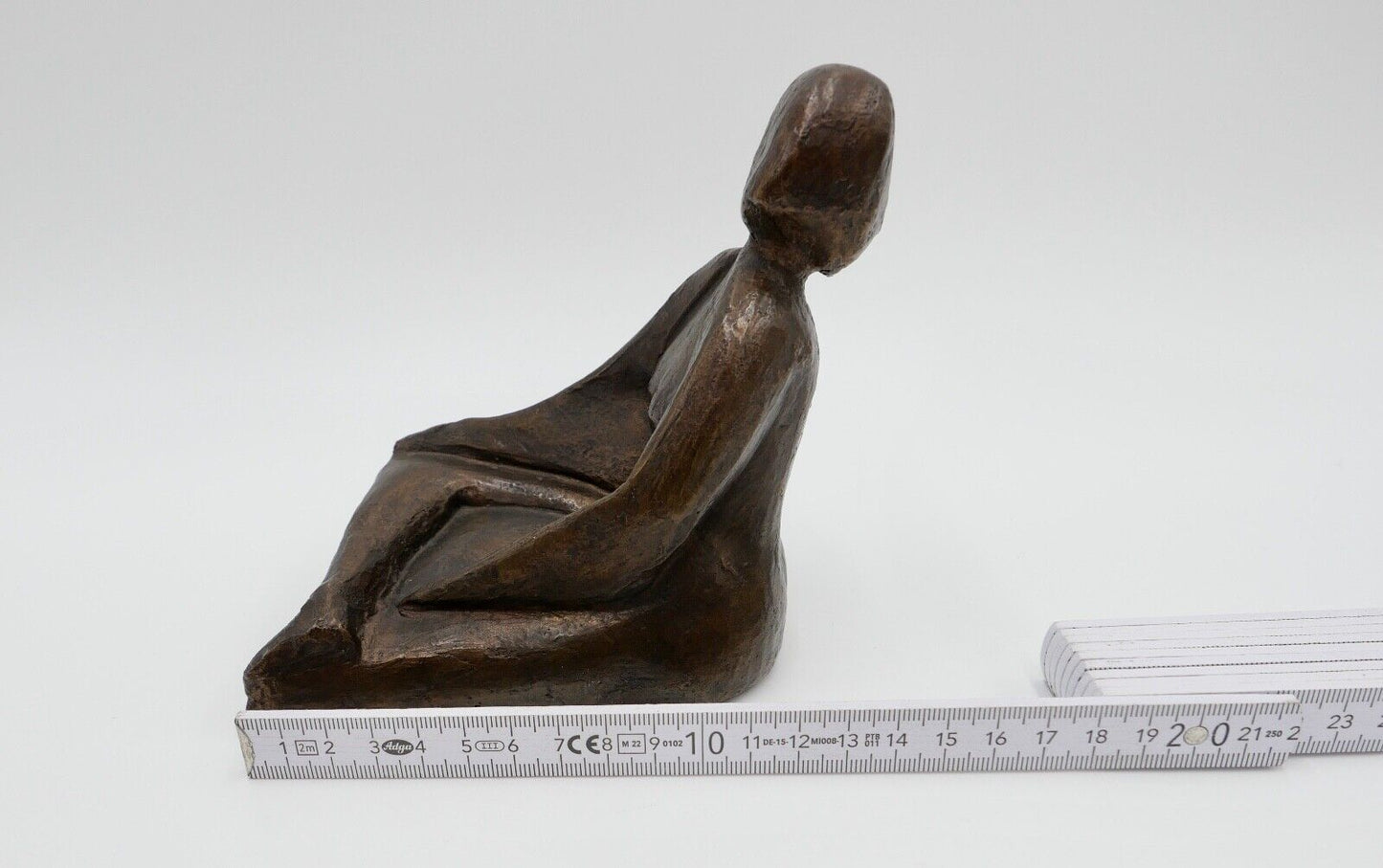 Bronze Figur Skulptur " Guss Barth Rinteln RN Dr. Roland Niedner 13x12 cm - Antikhandel-Stuttgart