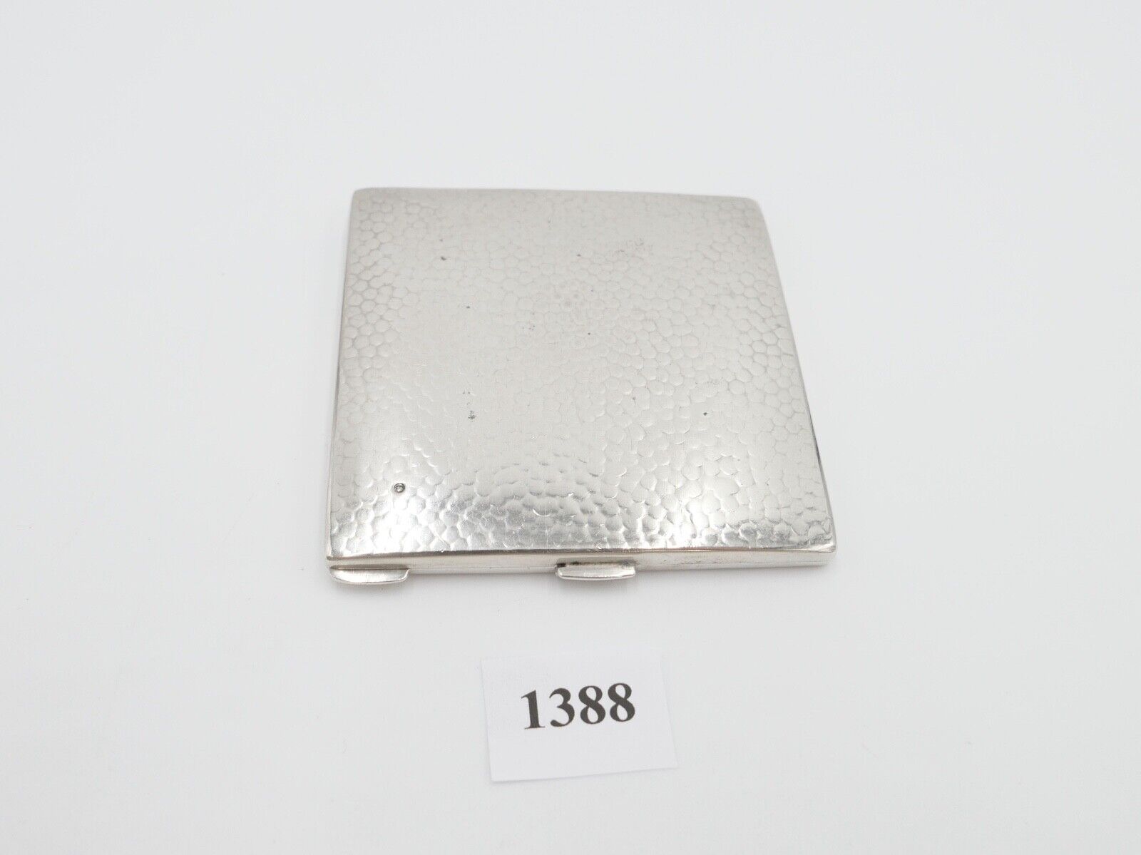 um 1960 Polen Fotoetui gehämmert 800 Silber 91,2 Gr Silberetui M. W. - Antikhandel-Stuttgart