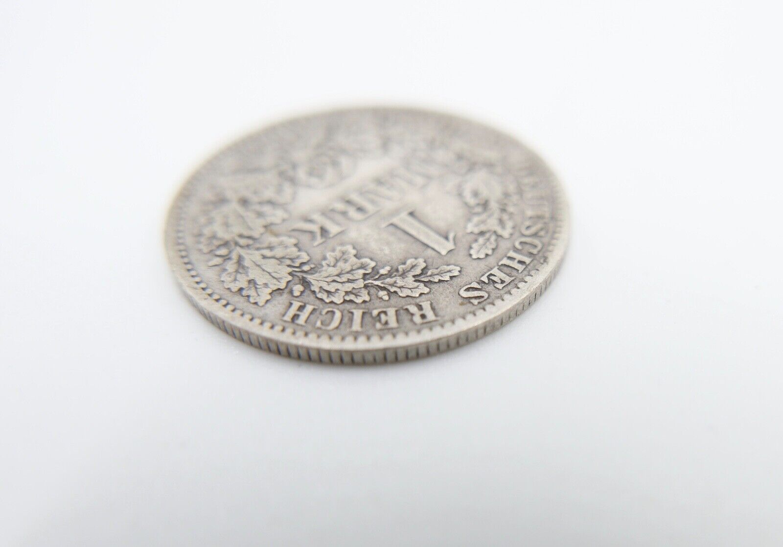 1 Mark Deutsches Reich 1876 H Jäger J.9 ss - vz sehr schön - vorzüglich Silber - Antikhandel-Stuttgart