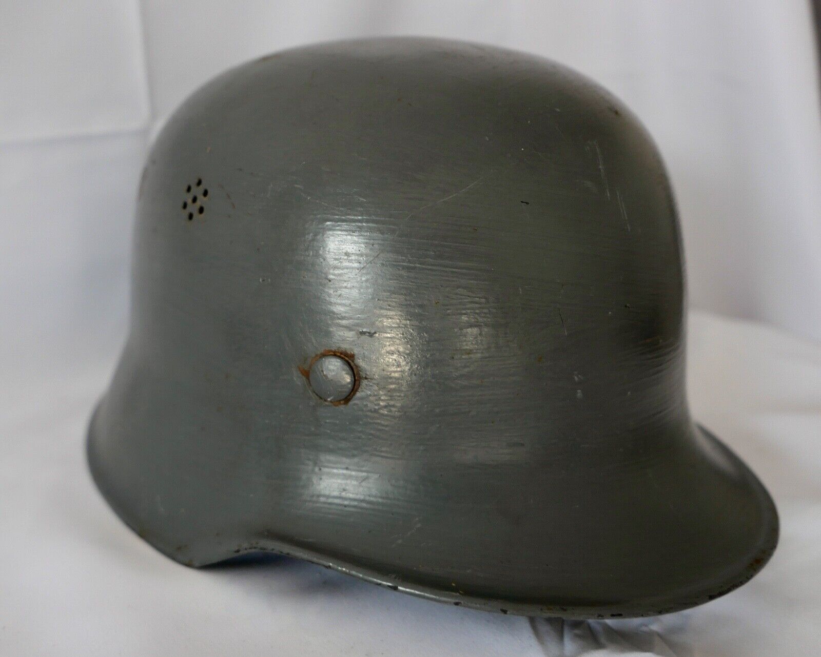 Stahlhelm Feuerwehr WK2 WW2 German 3. Reich - Antikhandel-Stuttgart