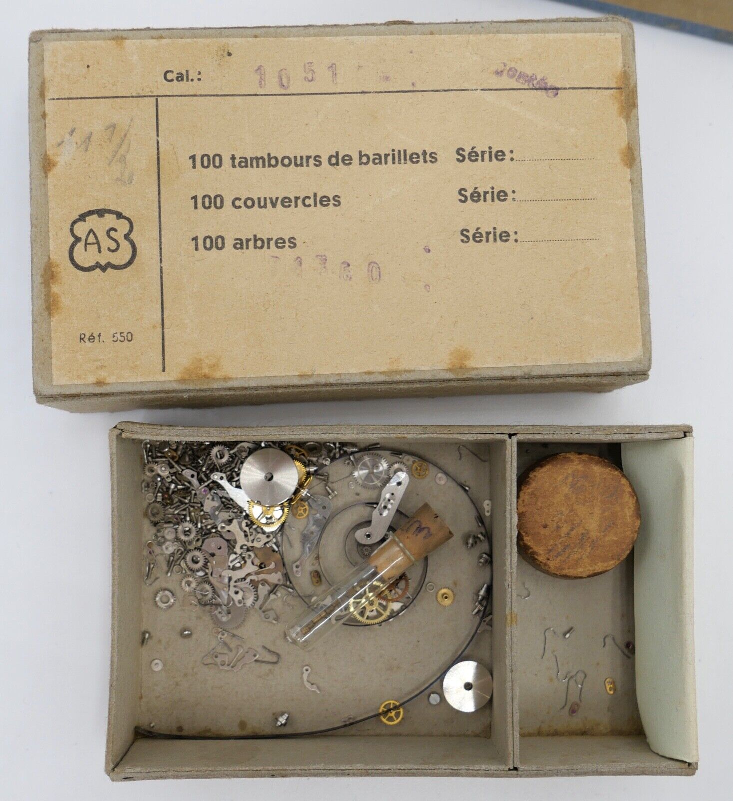 diverse Ersatzteile neu Zubehör Armbanduhren Uhrwerk Uhrmacher Uhr alt antik - Antikhandel-Stuttgart