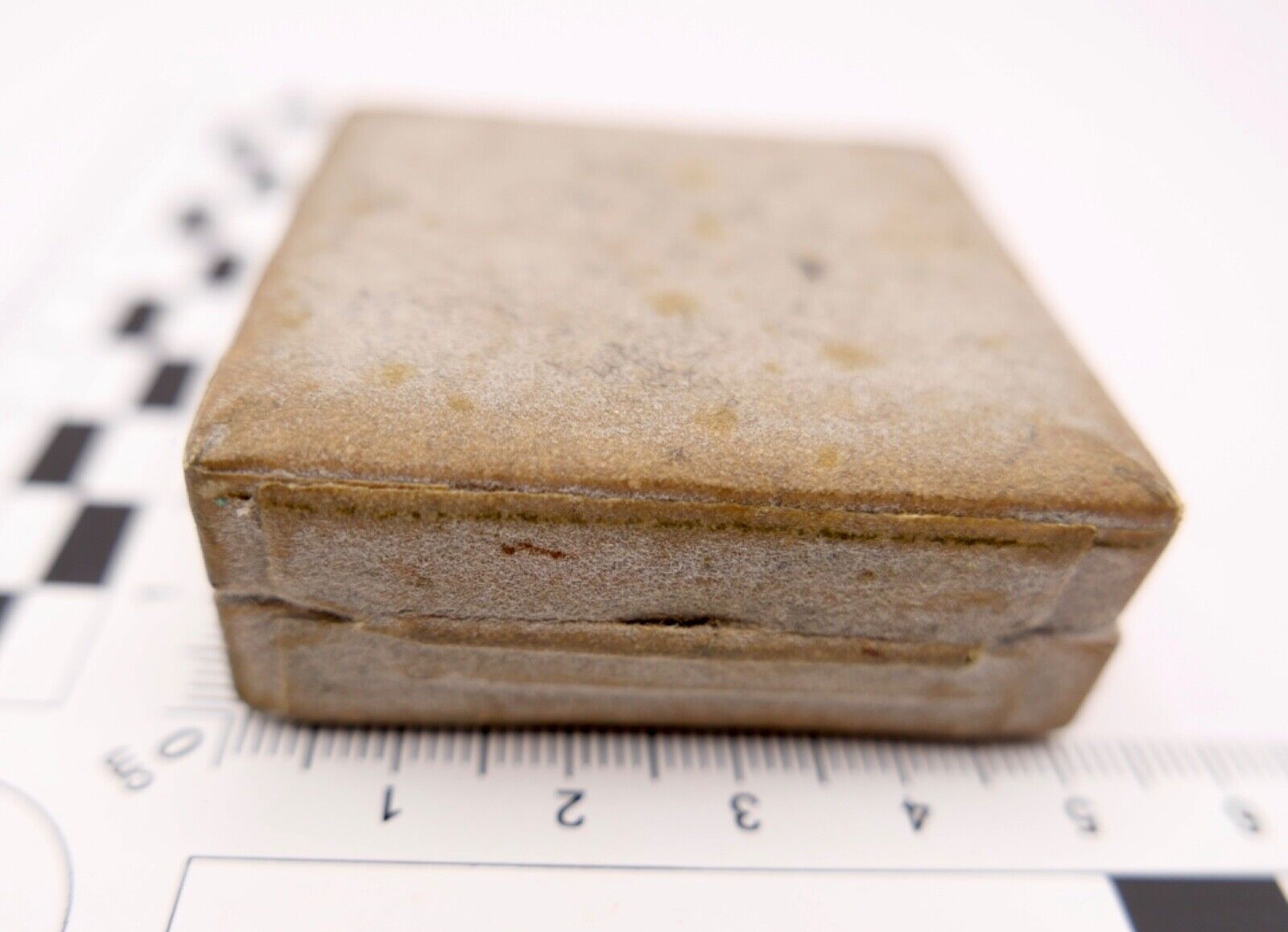 antikes Münzetui Etui Aufbewahrung Schatulle vermutlich für 1 Gold Dukat (1912) - Antikhandel-Stuttgart