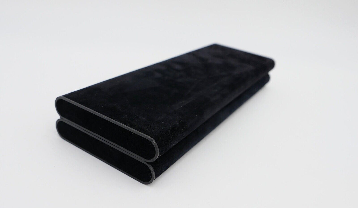 MONTBLANC schwarzes Samt Etui für drei Kugelschreiber / Stifte Garantiekarte - Antikhandel-Stuttgart