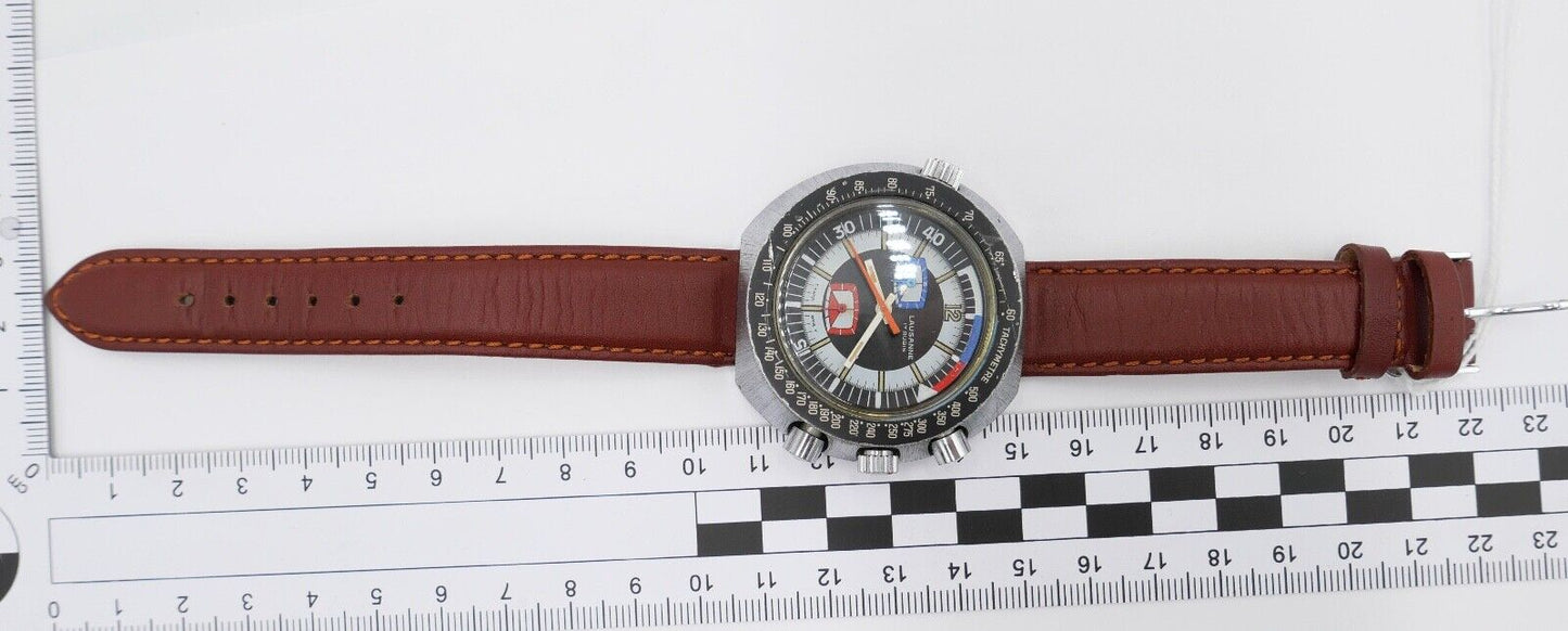 Lausanne Regatta Vintage 1970er Yacht Master Chronograph Ø 49mm Cal. EB 8371-67 - Antikhandel-Stuttgart