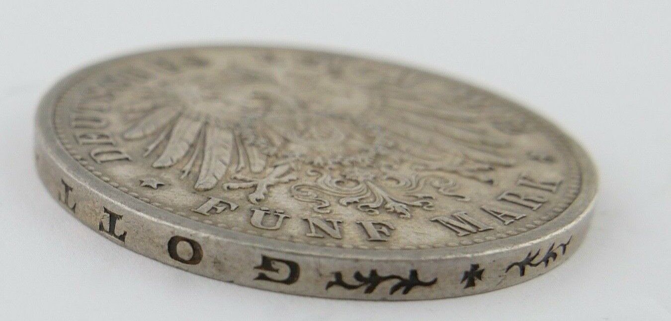 5 Mark Silbermünze Friedrich I. 1902 G Jäger J. 33 BADEN sehr schön - Antikhandel-Stuttgart