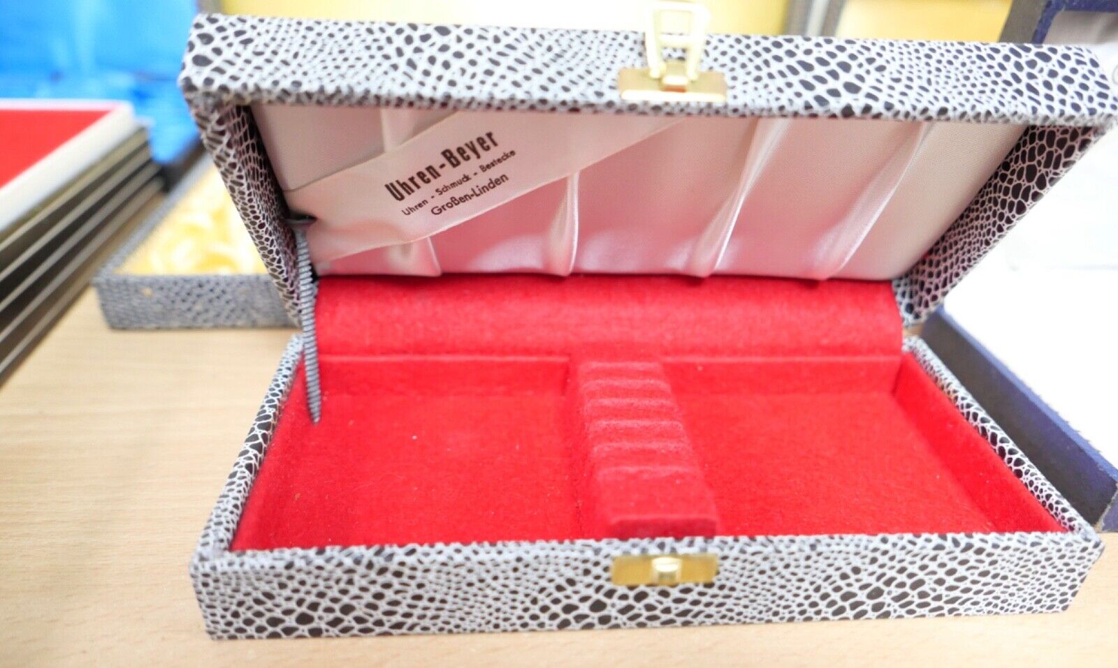 Konvolut antik alte Besteckkasten Aufbewahrung BERNDORF WENZ SCHILLING MAYER - Antikhandel-Stuttgart