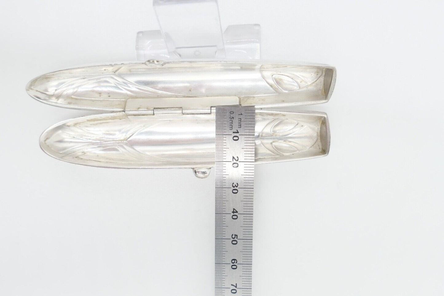 20er Jahre seltenes Zigarettenetui WMF 1/0 OX versilbert Etui Zigaretten - Antikhandel-Stuttgart