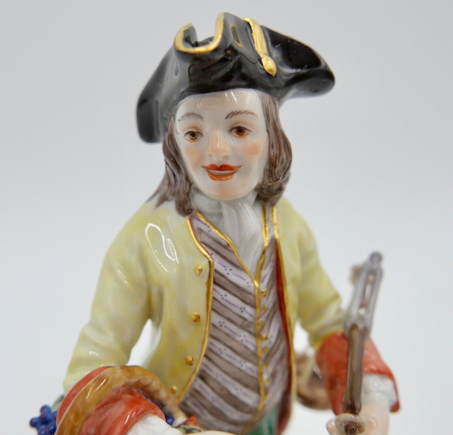 Meissen Figur 1. Wahl 14,5 cm Traubenhändler Pariser Ausrufer TOP 2173 60226 - Antikhandel-Stuttgart
