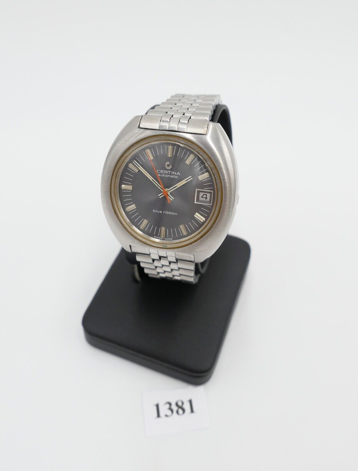 60er Jahre CERTINA blue ribbon Ref. 5801 197 Cal. 25-651 28 Jewels selten rar - Antikhandel-Stuttgart