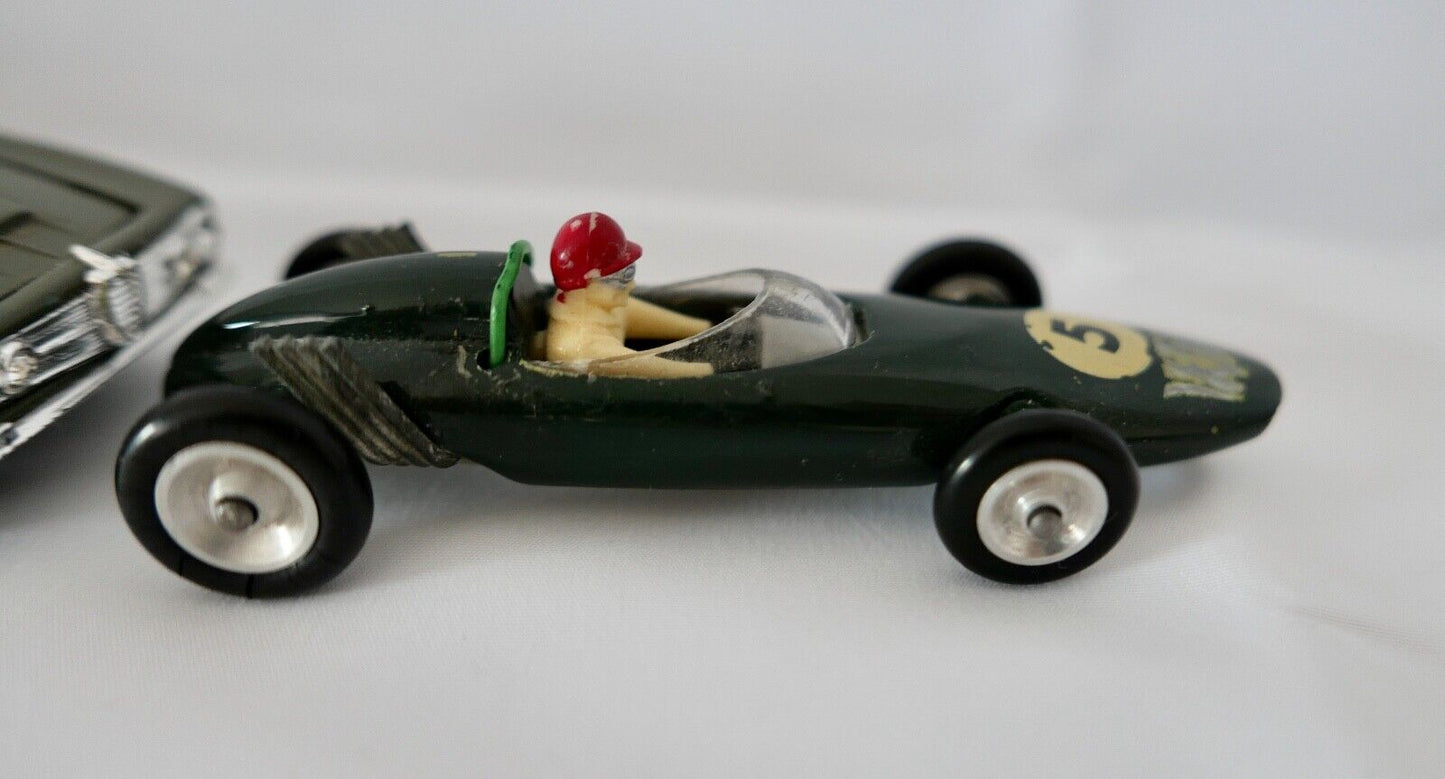 Posten 3 Stück Politoys Ziss-Modell Solido Modellauto BRM Alfa 2600 Adler 1905 - Antikhandel-Stuttgart