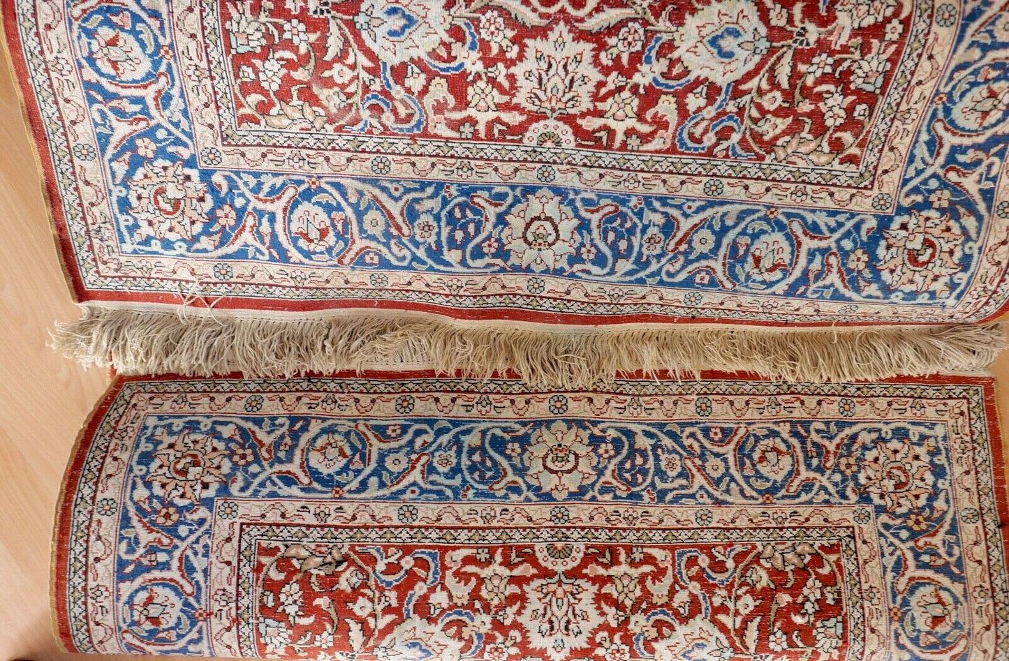 Orientteppich China Seide Handgeknüpft 132x78 cm ca. 8100000 Knoten / qm - Antikhandel-Stuttgart