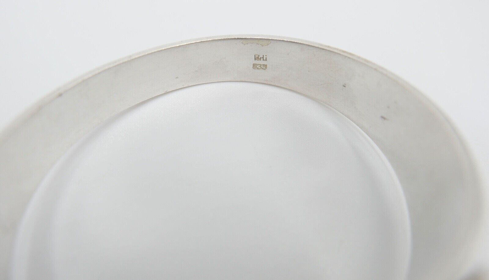 Amethyst 835 Silber Armband Armreif Armspange " PERLI " Guter Zustand RAR - Antikhandel-Stuttgart