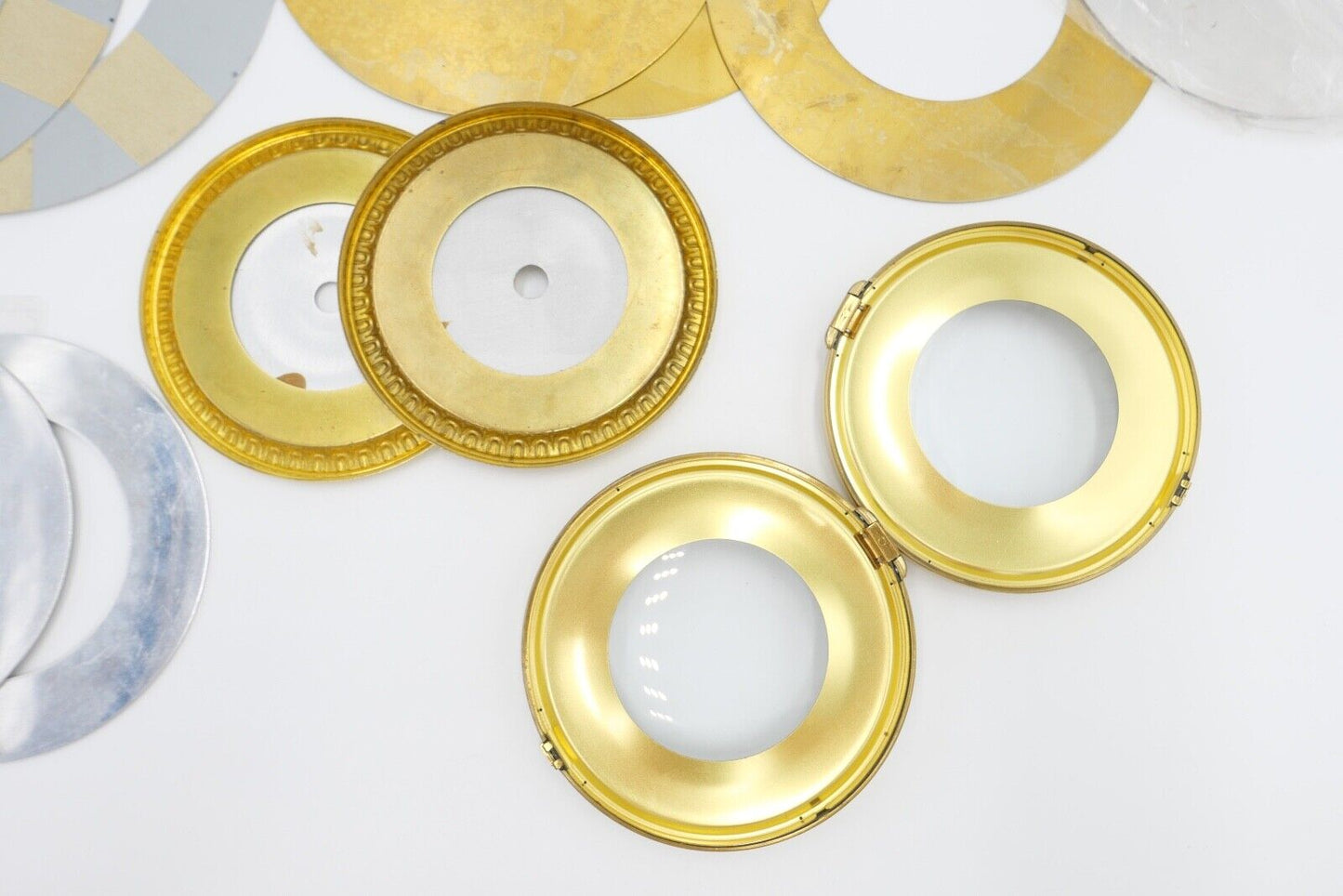 NEU Posten Uhrmacherauflösung Zifferblatt Ersatzteile Aluminium Messing Kaminuhr - Antikhandel-Stuttgart