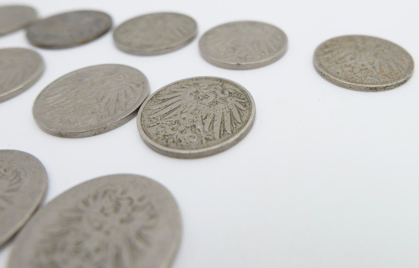 13x 10 Pfennig Kaiserreich 1891-1916 s - vz schön - vorzüglich Jäger J. 13 - Antikhandel-Stuttgart