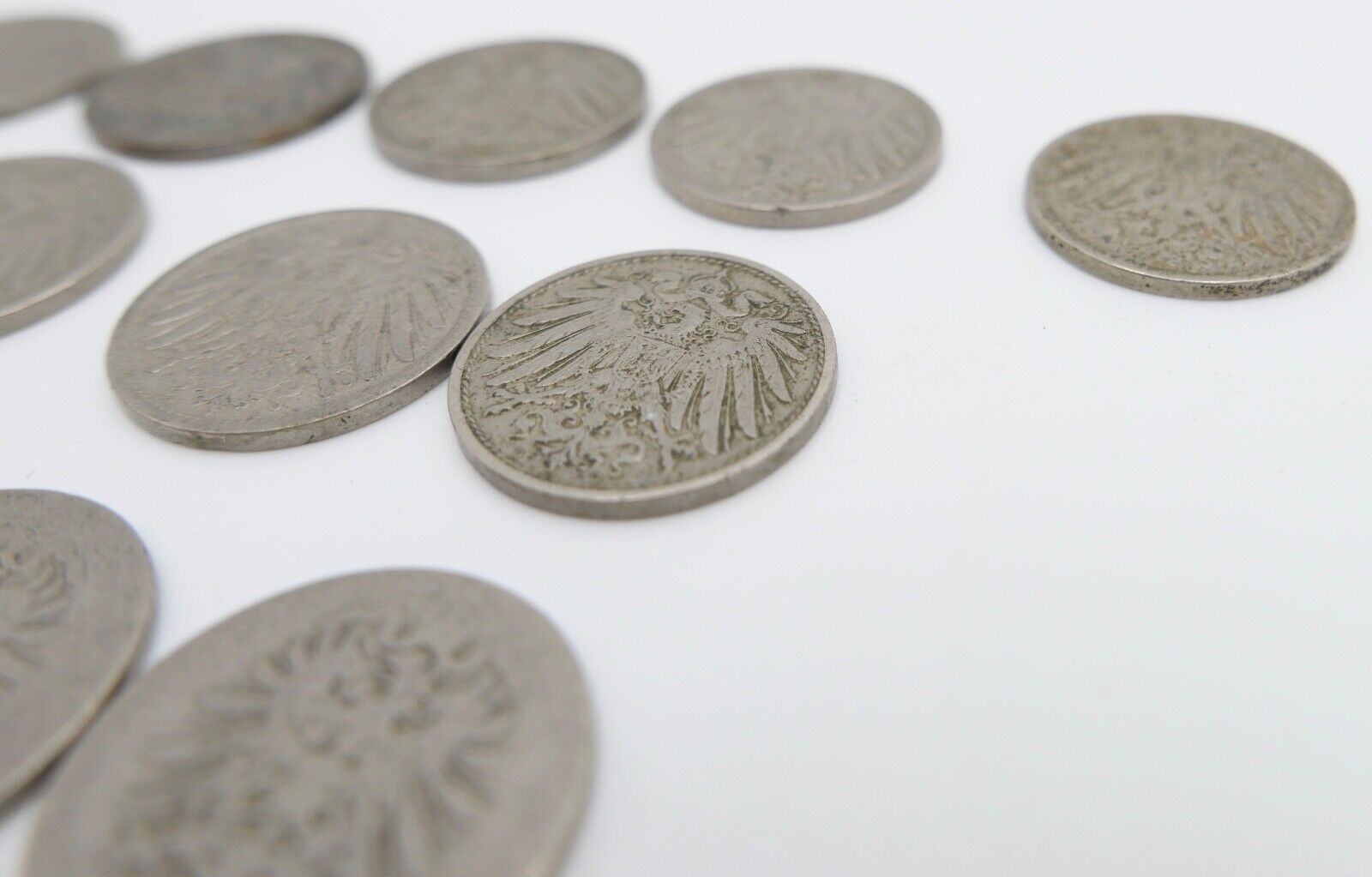 13x 10 Pfennig Kaiserreich 1891-1916 s - vz schön - vorzüglich Jäger J. 13 - Antikhandel-Stuttgart