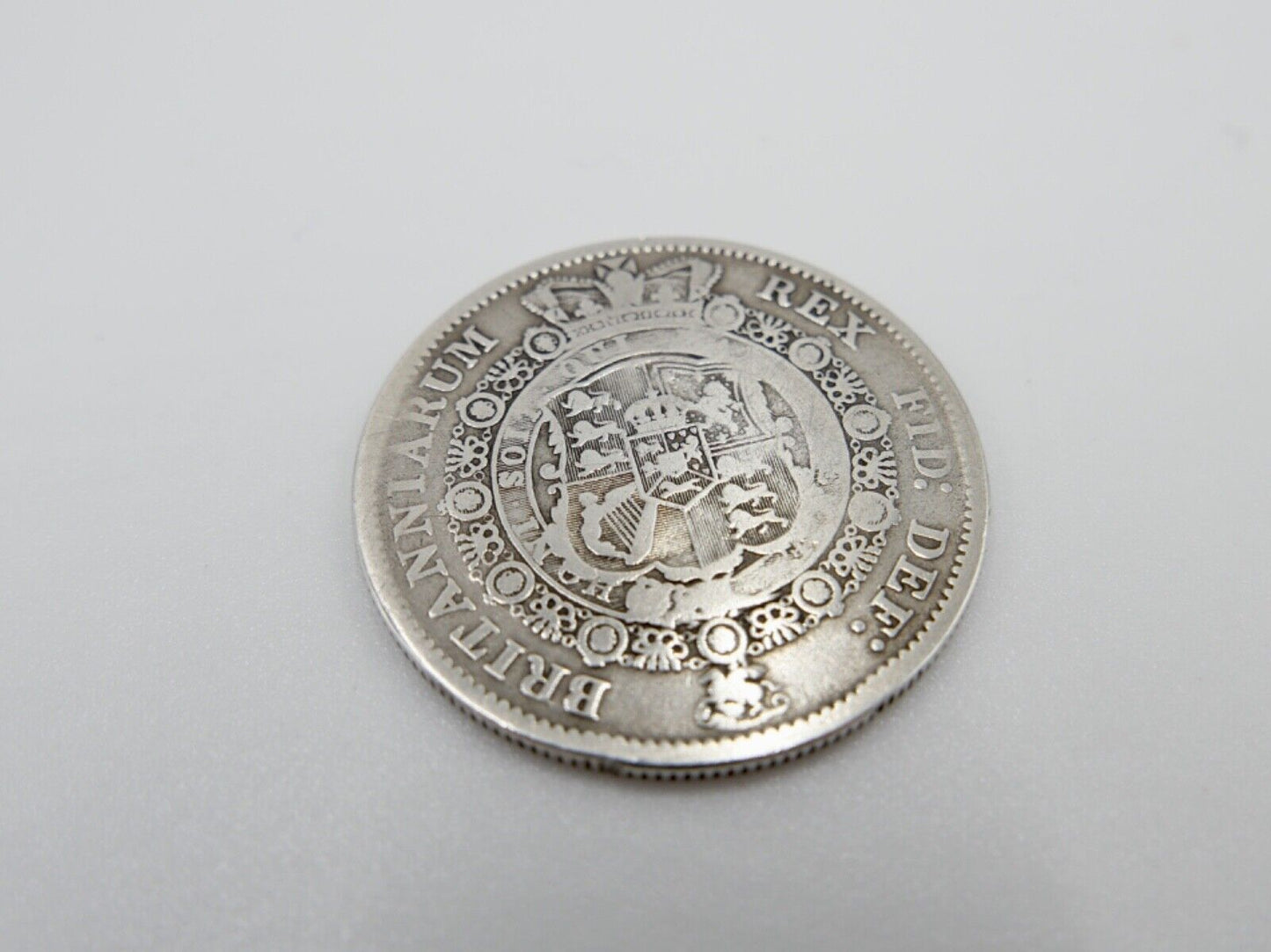 Großbritannien 1816 Half Crown Silbermünze Georgius III Dei Gratia - Antikhandel-Stuttgart