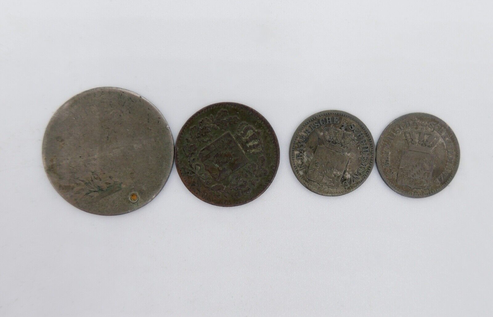 Konvolut LOT Bayer Groschen 1860 1862 1 Pfenning Kreuzer Bayer - Antikhandel-Stuttgart