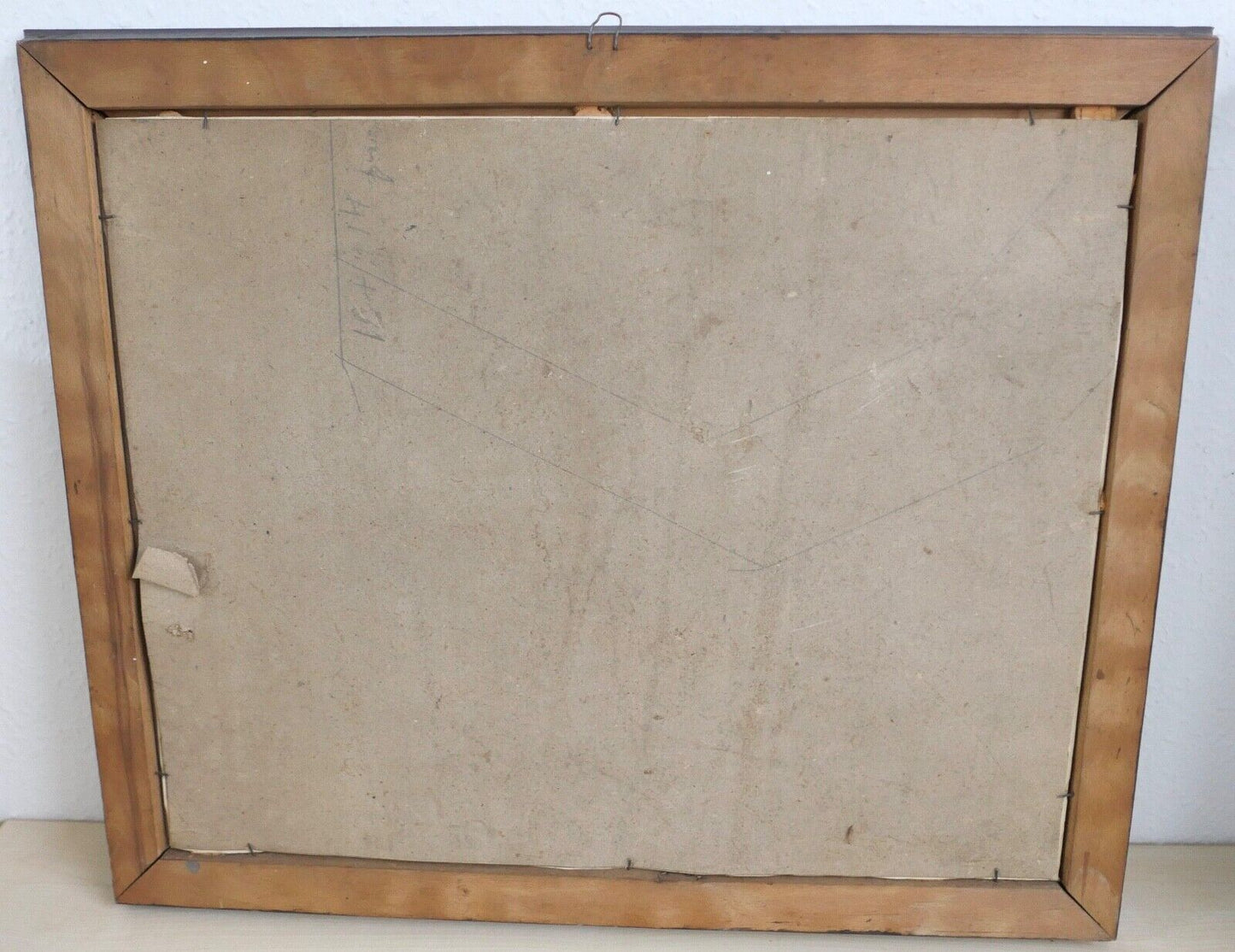 ULRICH WEBER Verlag Leipzig Farb - Lithographie " am Waldesrand " signiert - Antikhandel-Stuttgart