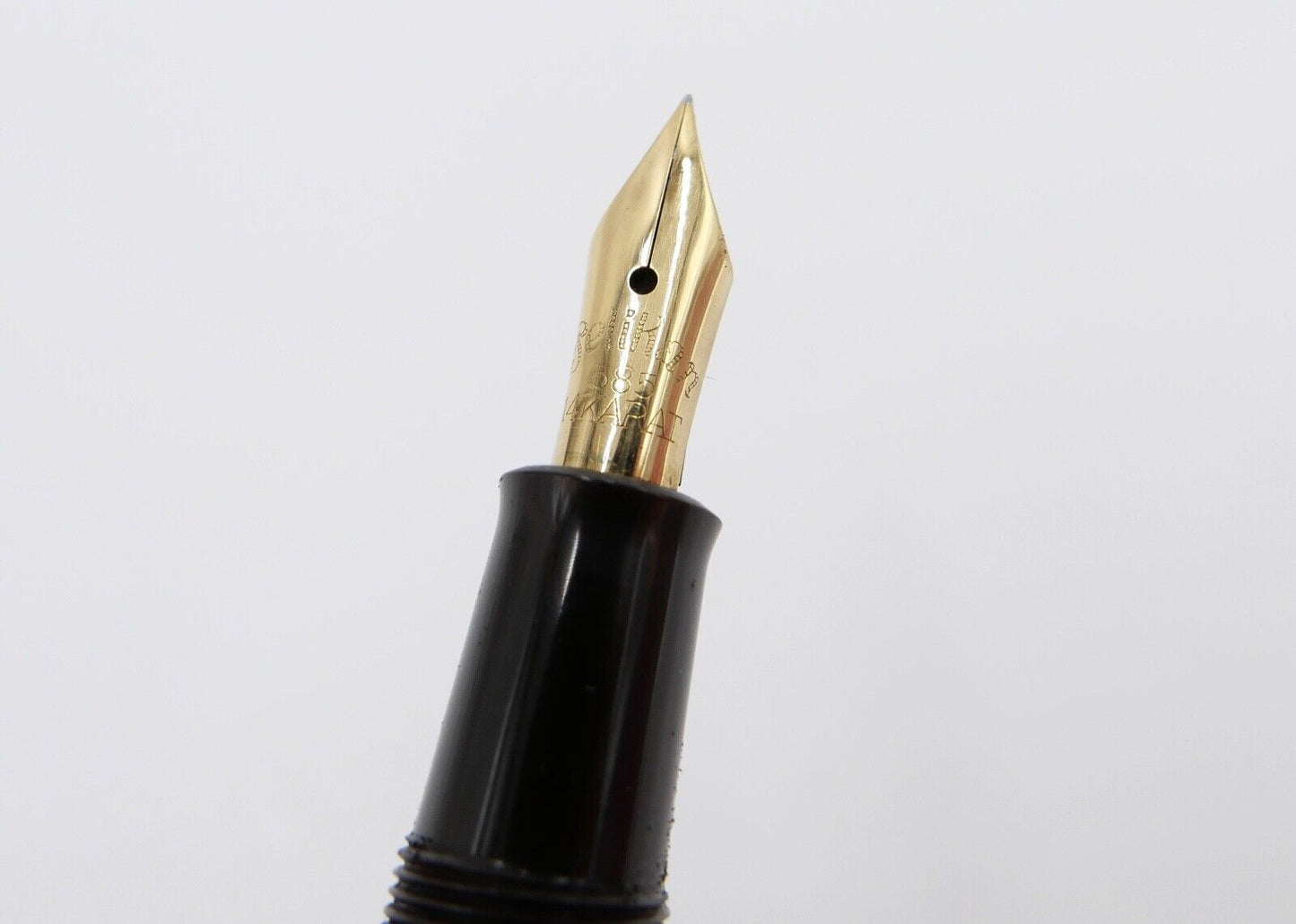 PELIKAN 400 Füller 585 / 14Ct Goldfeder Kolbenfüller Schildpatt M - Antikhandel-Stuttgart