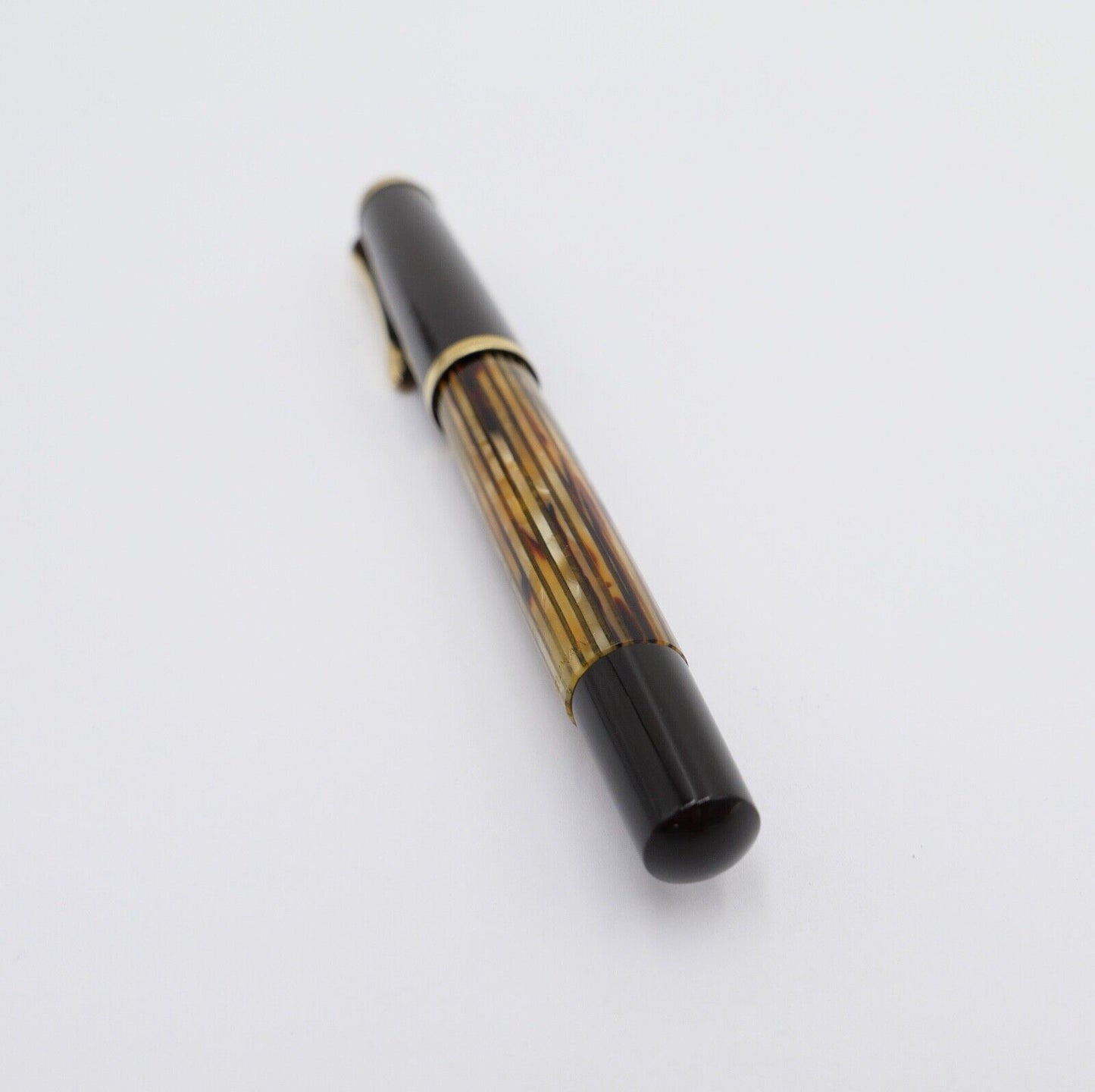 PELIKAN 400 Füller 585 / 14Ct Goldfeder Kolbenfüller Schildpatt M - Antikhandel-Stuttgart