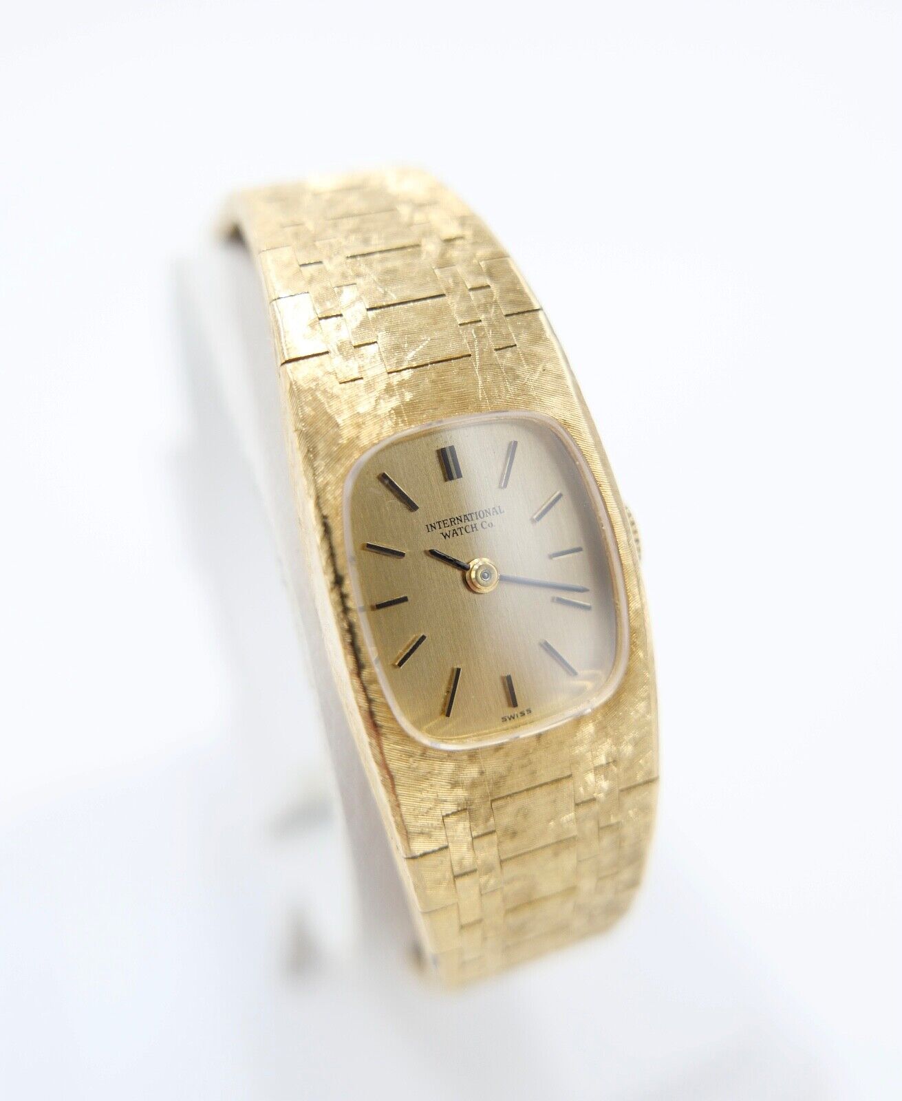 IWC Damenuhr Vollgold GOLD 750 / 18K Cal. C431 Handaufzug - Antikhandel-Stuttgart