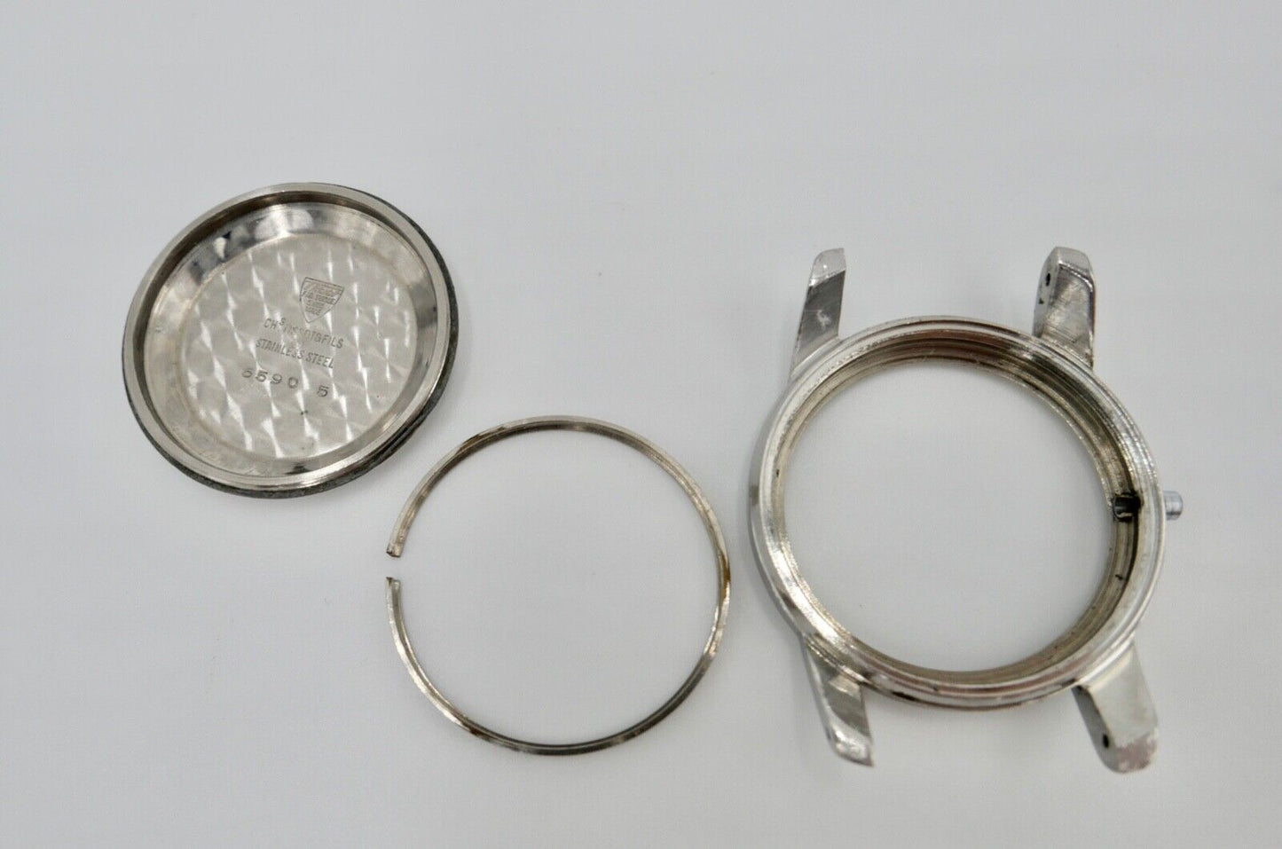 Uhrengehäuse Case TISSOT 6590 5 Automatic non magnetic Ø 34mm - Antikhandel-Stuttgart