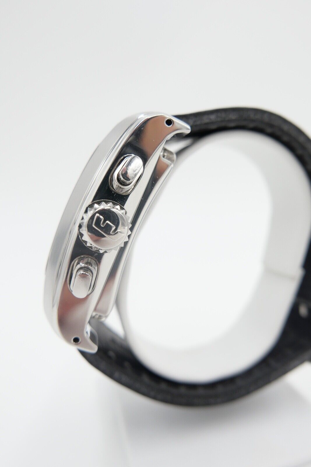 Glycine Le Grand Carré Automatik Chronograph 49x39 mm Ref. 3810 Cal. 7750 Stahl - Antikhandel-Stuttgart