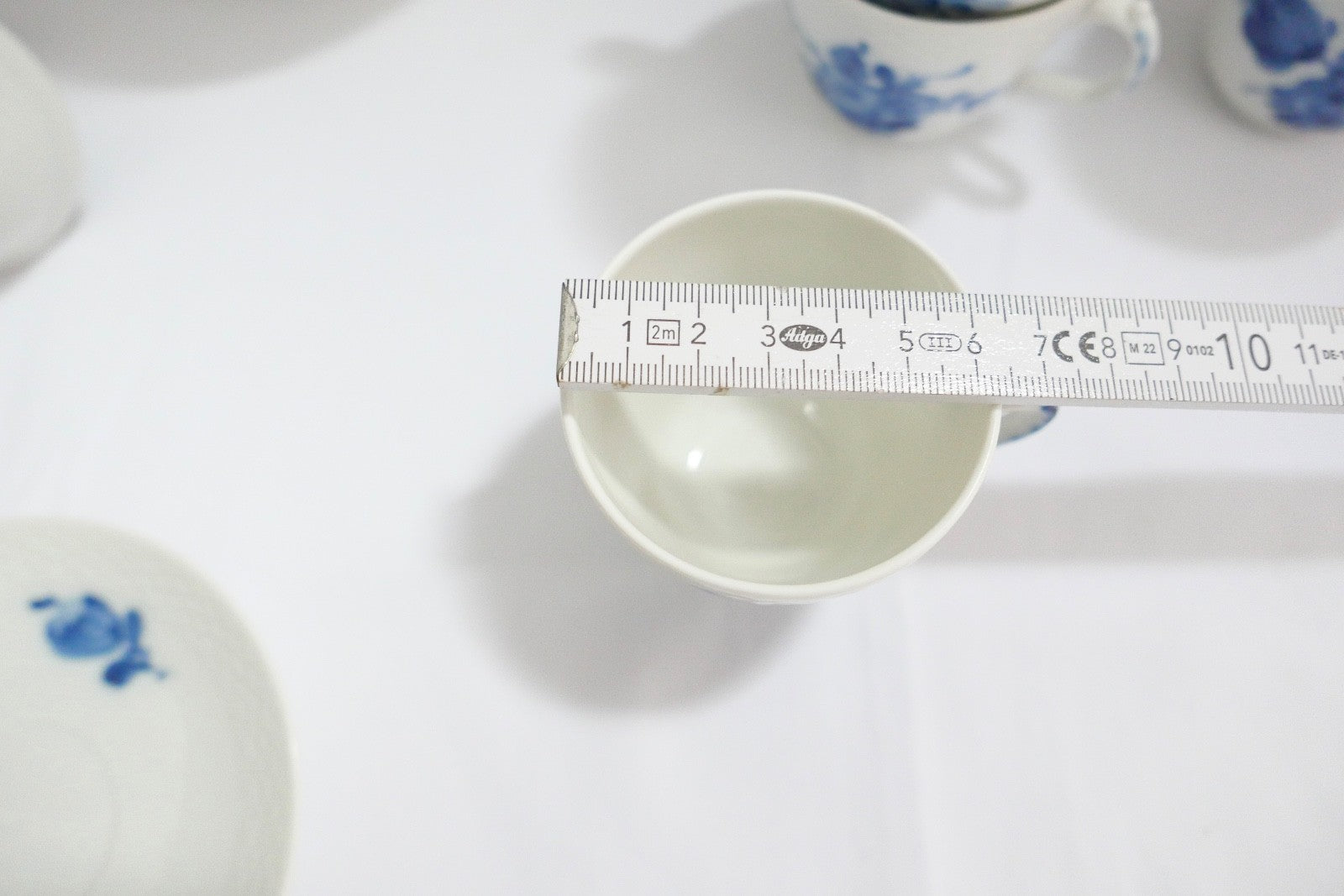 29 Tlg ROYAL COPENHAGEN " Blaue Blume " Mokka Service Porzellan Teller Tassen