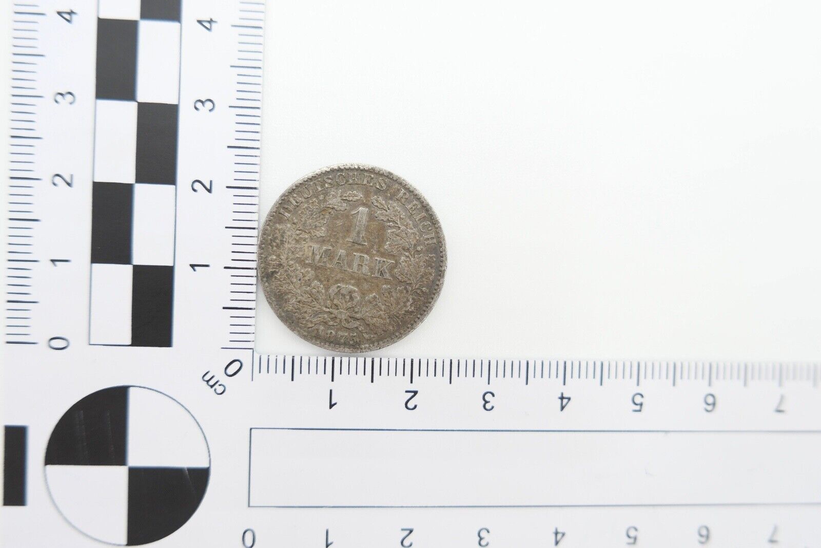 1 Mark Deutsches Reich 1875 B Jäger J.9 ss-vz sehr schön - vorzüglich Silber - Antikhandel-Stuttgart