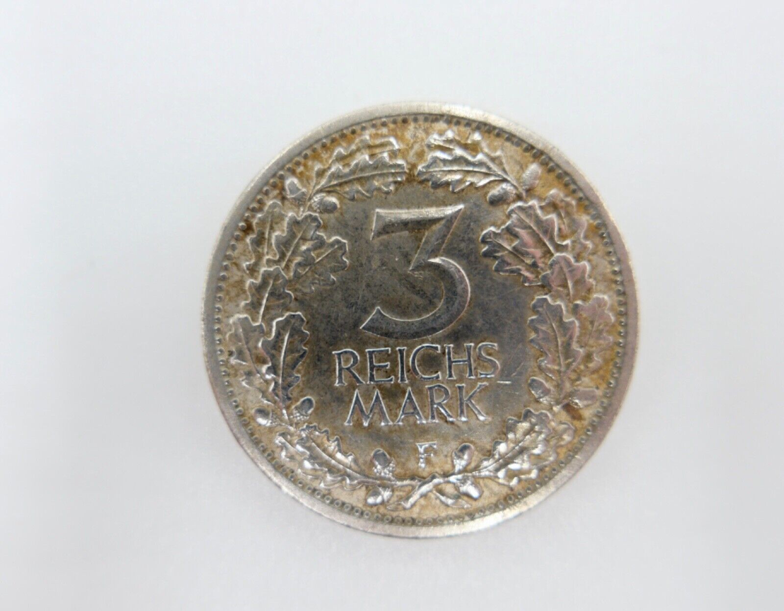 Weimarer Republik 3 REICHSMARK 1931 F J.349 VORZÜGLICH VZ - Antikhandel-Stuttgart